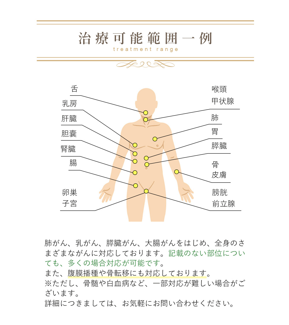 がん治療範囲